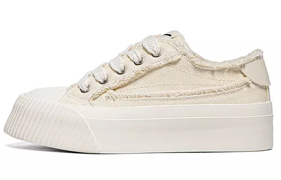 Кеды женские низкие бежевые Warrior