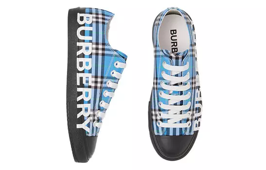Кеды женские низкие Burberry, синий