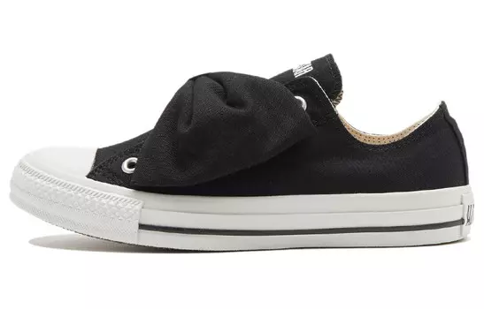 Кеды женские низкие черные/белые Converse