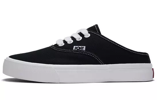 Кеды женские низкие черные, белые, красные Pony