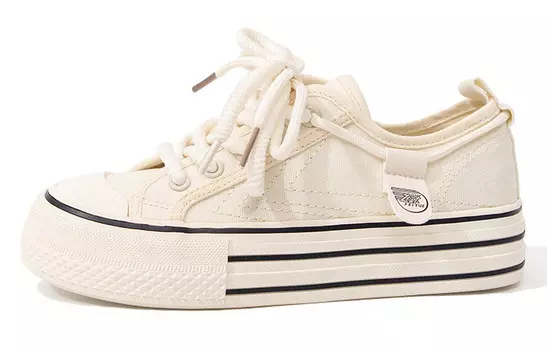 Кеды женские низкие черные Feiyue