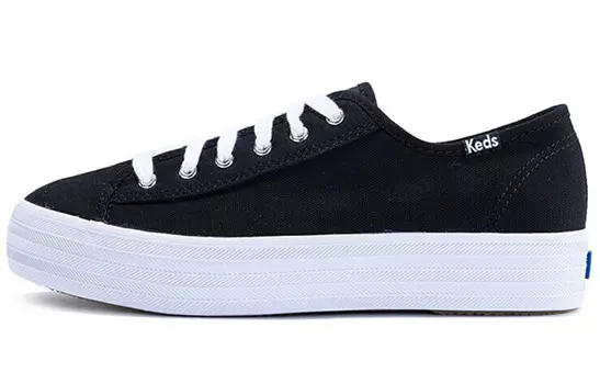 Кеды женские низкие черные Keds