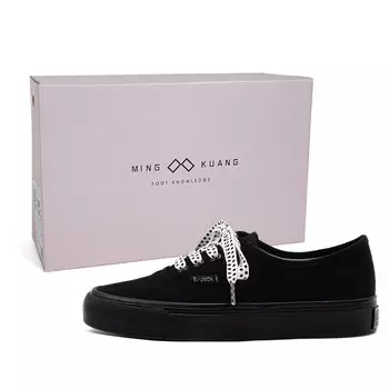 Кеды женские низкие черные Mingkuang