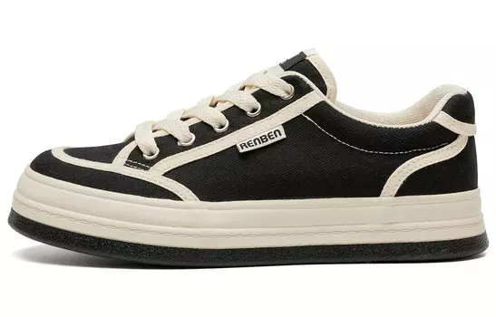 Кеды женские низкие черные Renben