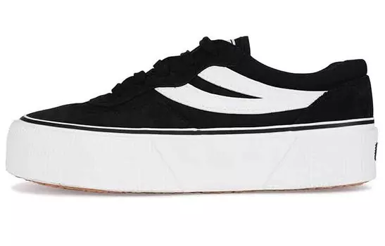 Кеды женские низкие черные Superga