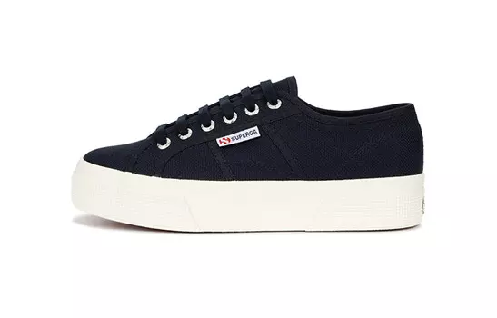 Кеды женские низкие черные Superga