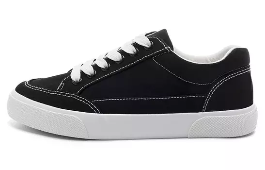 Кеды женские низкие черные Warrior