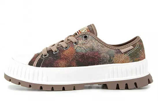 Кеды женские низкие коричневые микс Palladium