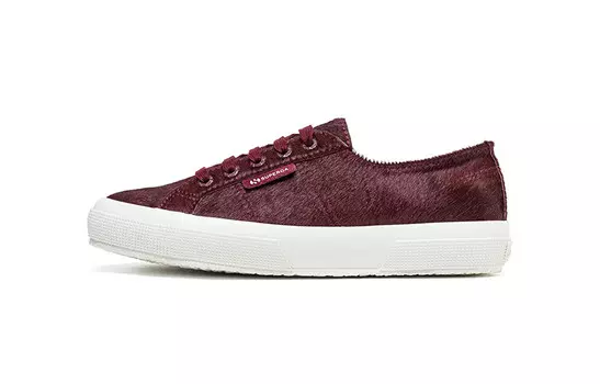 Кеды женские низкие красные Superga