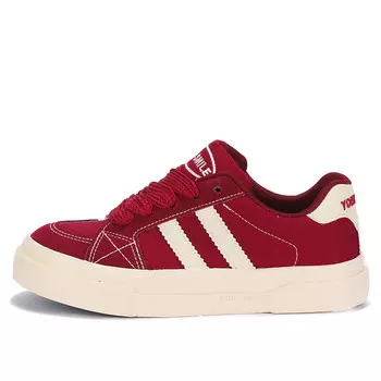 Кеды женские низкие красные Yobn Uber