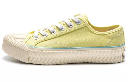 Кеды женские низкие лимонные Excelsior