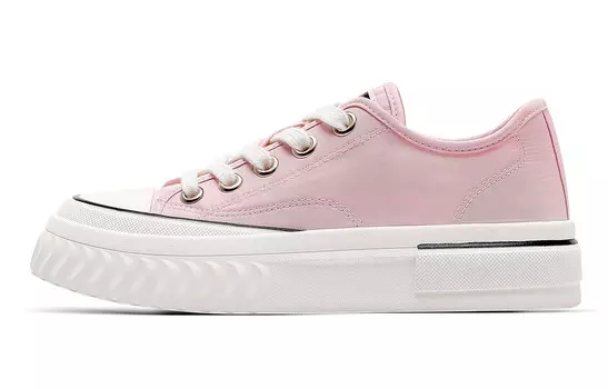 Кеды женские низкие розовые C°Banner