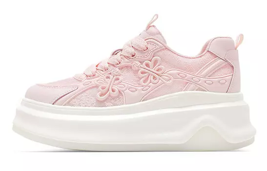 Кеды женские низкие розовые C°Banner