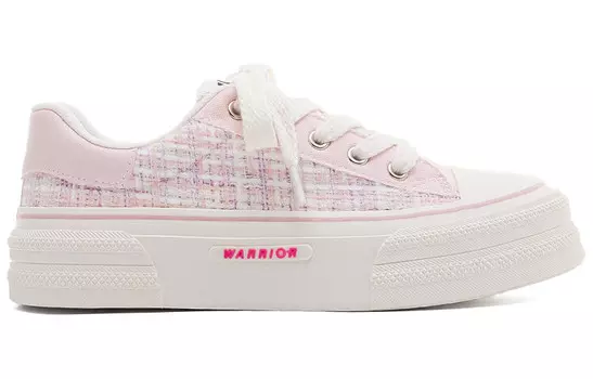 Кеды женские низкие розовые Warrior