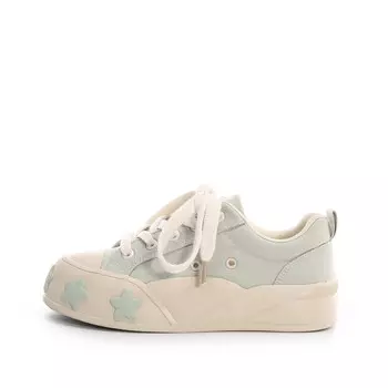 Кеды женские низкие зеленые Cobx