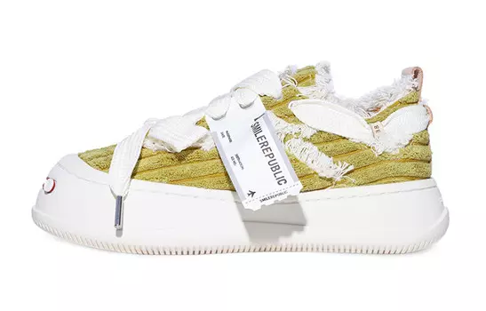 Кеды женские низкие зеленые Smilerepublic