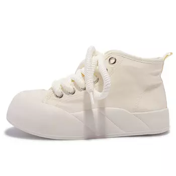 Кеды женские парусиновые, бежевый, среднего размера Mktkm