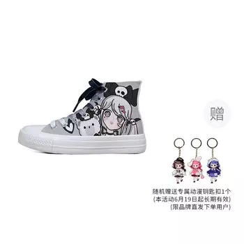 Кеды женские парусиновые высокие черный A&M