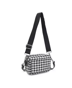 Keekee – сумка через плечо с узором «гусиные лапки» Moda Luxe, черный