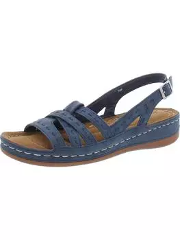 Kehlani женские балетки Huarache из искусственной кожи Easy Street, темно-синий