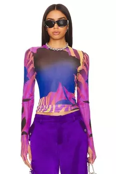 Кейли топ Afrm, розовый