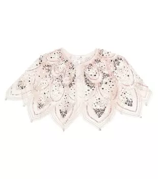 Кейп aura glow, украшенный пайетками Tutu Du Monde, розовый