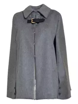 Кейп Obliqua MAX MARA, серый