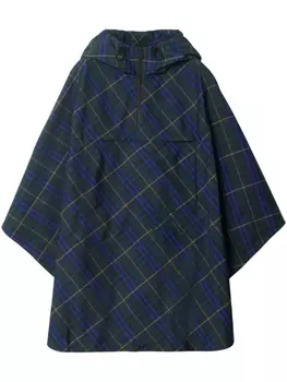 Кейп Packaway Check Burberry, синий