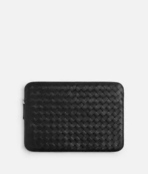 Кейс для документов Bottega Veneta, черный