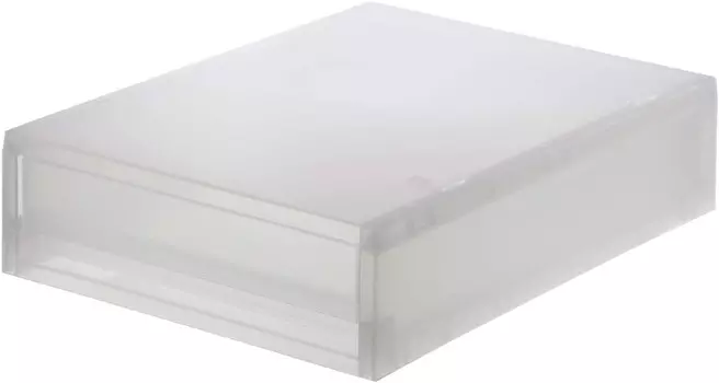 Кейс для хранения MUJI KGA37A6S, маленький, полупрозрачный, Semi-Transparent