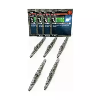 Кельн (U) x5, Axis & Allies - Collectible Miniatures Game - War at Sea - Base Set Singles