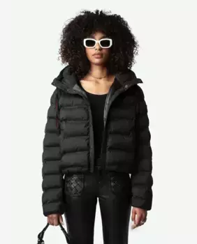 Keli женский пуховик с капюшоном Zadig & Voltaire, черный
