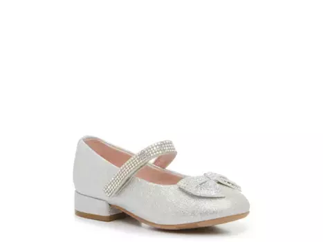 Kelly & Katie Lil Stacy Mary Jane - Детская, Серебристый металлик