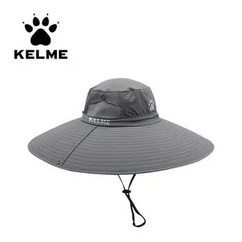 KELME солнцезащитная шляпа мужская летняя солнцезащитная шляпа для альпинизма и рыбалки с большими полями, закрывающая лицо, анти-УФ рыбацкая солнцезащитная шляпа