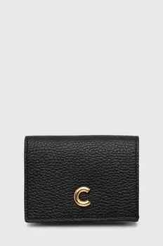 КЕЛСИ кожаный кошелек Coccinelle, черный