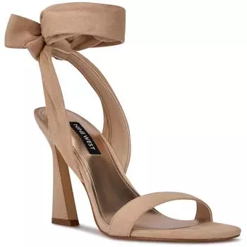 Kelsie женские туфли на каблуках с ремешком на щиколотке Nine West, цвет light natural