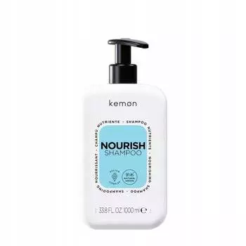 Kemon Hair Care Nourish Шампунь для сухих поврежденных волос 1000 мл