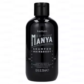 Kemon, Hair Manya Shampoo Шампунь для волос и тела Hair & Body 250мл