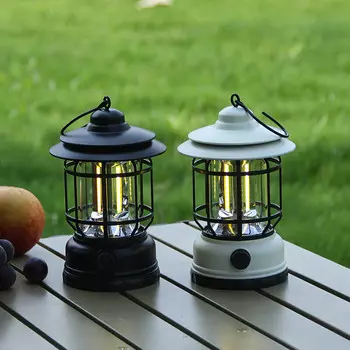 Кемпинговая лампа Jingdian Guangnian JDGN, черная, с зарядкой, модель M11, серый Бруклин, низкая конфигурация, без солнечной энергии