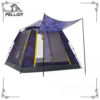 Кемпинговая палатка Pelliot, портативная, складная, полностью автоматическая, быстро открывающаяся, утолщенная, солнцезащитная и непромокаемая, тент для уличного парка, оборудование для кемпинга