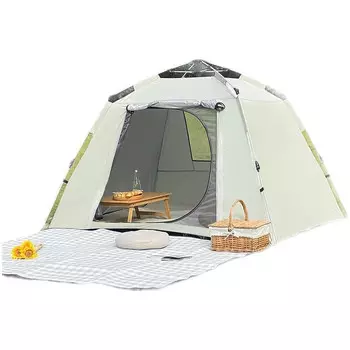 Кемпинговая палатка Ziyouke на рассвете 2-3 человека + одиночная палатка на стойке для зала