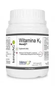 KenayAG, Витамин K2 Mena Q7 из нута, биологически активная добавка, 300 капсул