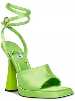 KENDALL Женский ремешок на щиколотке с квадратным носком и ремешком на щиколотке Steve Madden, цвет Lime