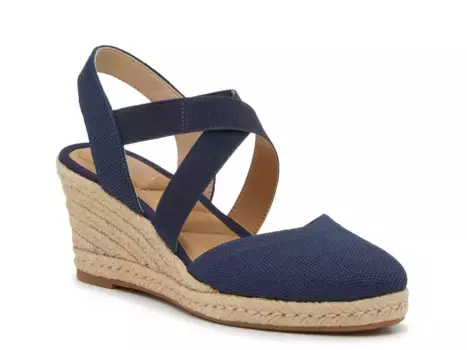 Kenedy Espadrille Wedge Сандалии Kelly & Katie, Navy