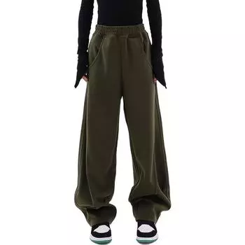 KENH Женские повседневные брюки, Армейский Зеленый