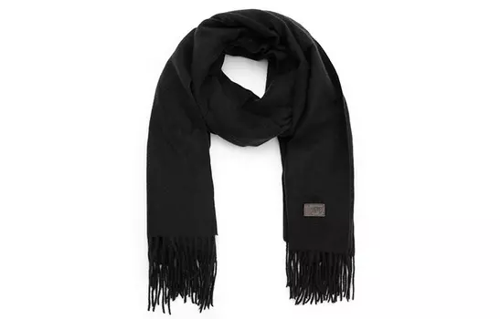 Kenmer KENMO вязаный шарф унисекс, Off-white (подарочная коробка ко Дню святого Валентина)