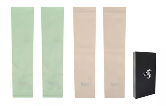 Kenmer Защитные рукава унисекс KENMO от солнца, Небесно-голубой + подарочная коробка