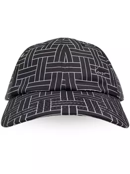 Kenzo бейсболка с печатью, черный