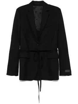 Kenzo блейзер с поясом, черный