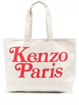 Kenzo большая сумка-тоут Kenzo Utility, нейтральный цвет